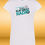Thumbnail: White T-Shirt with Turquoise Logo