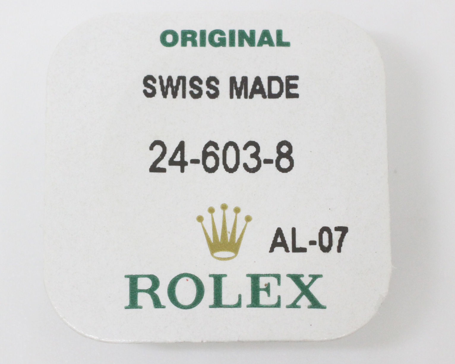 新品 純正 ロレックス ROLEX 6.0mm 24-603-8 SG リューズ