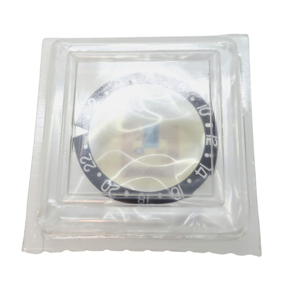 サムネイル： 新品 純正 ロレックス ROLEX GMTマスター ベゼル インサート 黒 ブラック 1675 16750