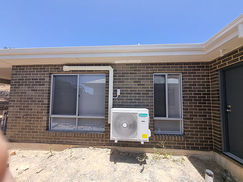 Outdoor Hisense Unit