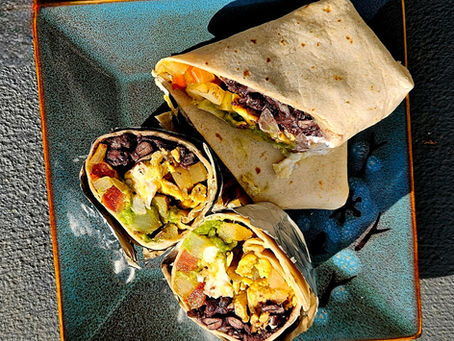 Classic Black Bean Breakfast Burritos