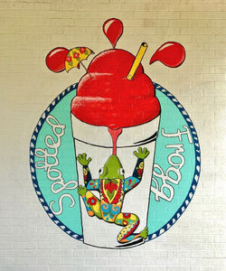 Spotted Frogg Shaved Ice Mural(2017)