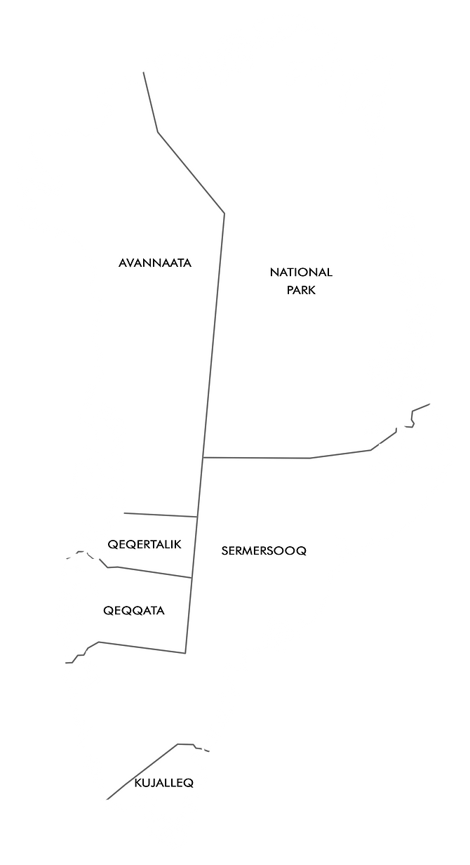 Map of Greenland