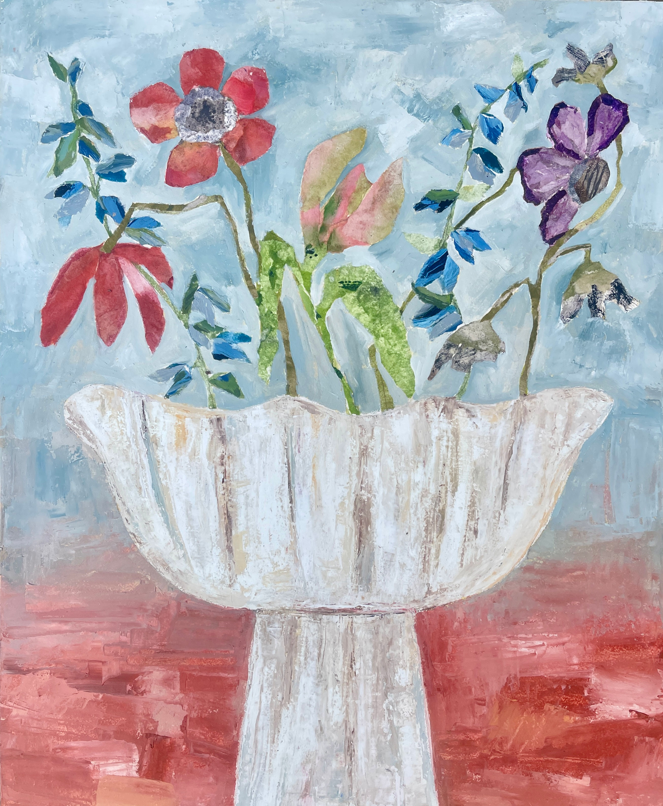 Studio Flowers, Salvia and Anenomies