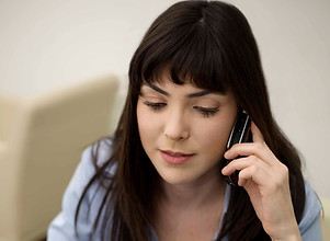 Woman on Phone
