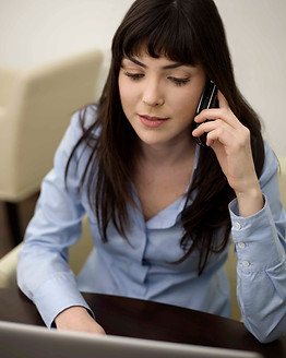 Woman on Phone