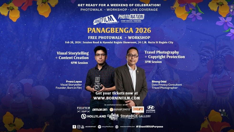 Panagbenga 2026 Free Photowalk and Workshop
