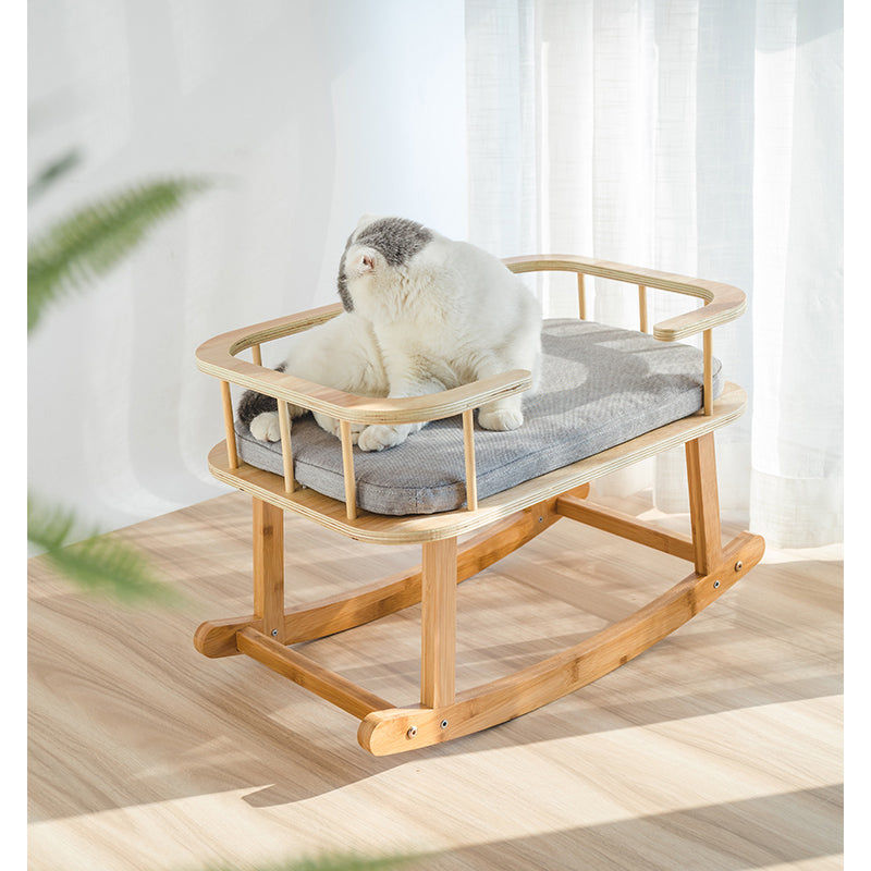 Thumbnail: INSTACHEW Rockaby Pet Bed - Comfy & Portable Kitten Couch with Soft Cushion