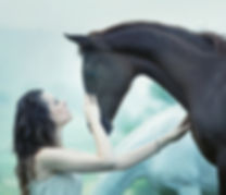 Fille et le cheval