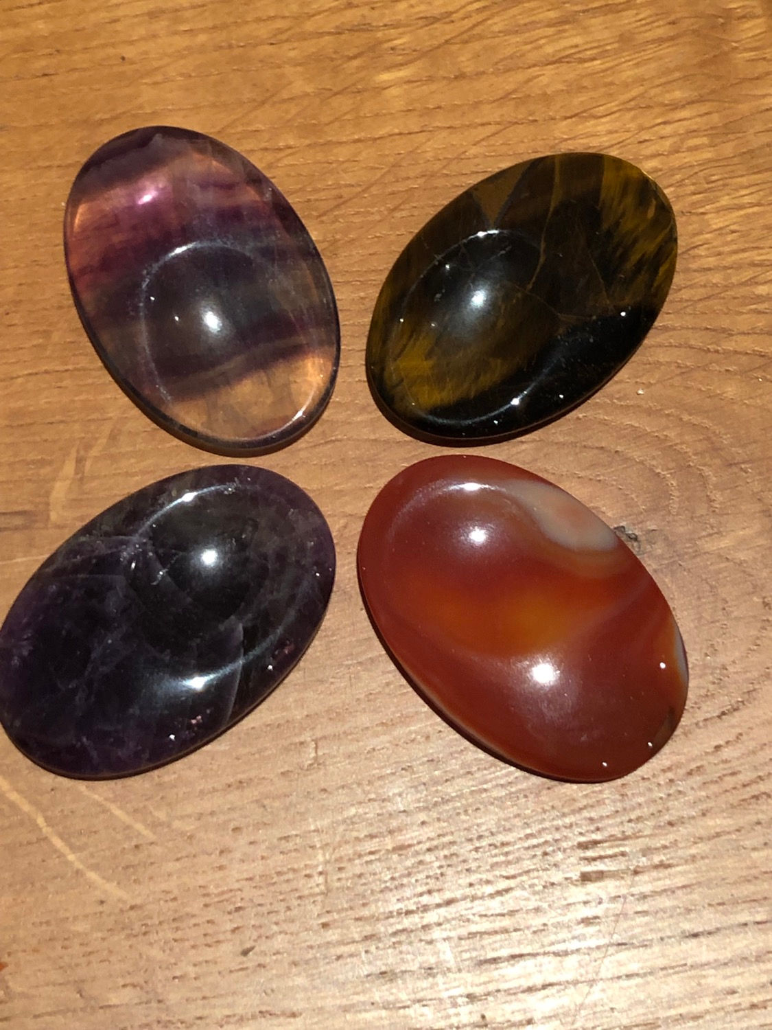 Fluorite Thumb Stone