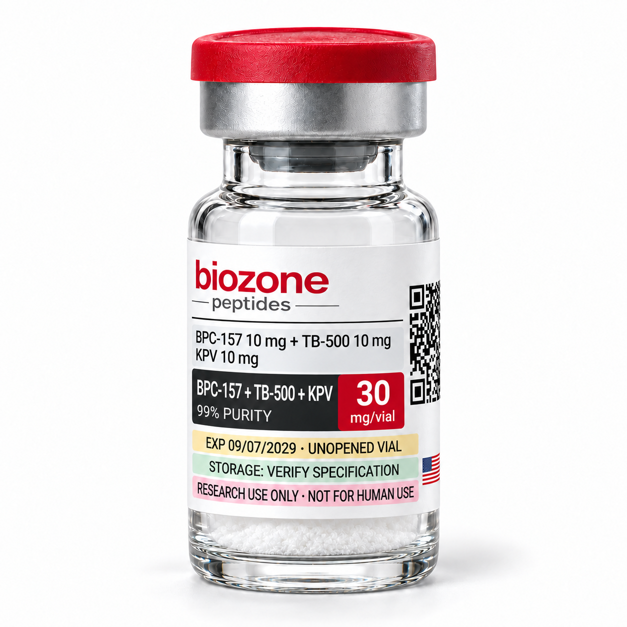 BPC-157 + TB-500 + KPV Peptide Blend product image