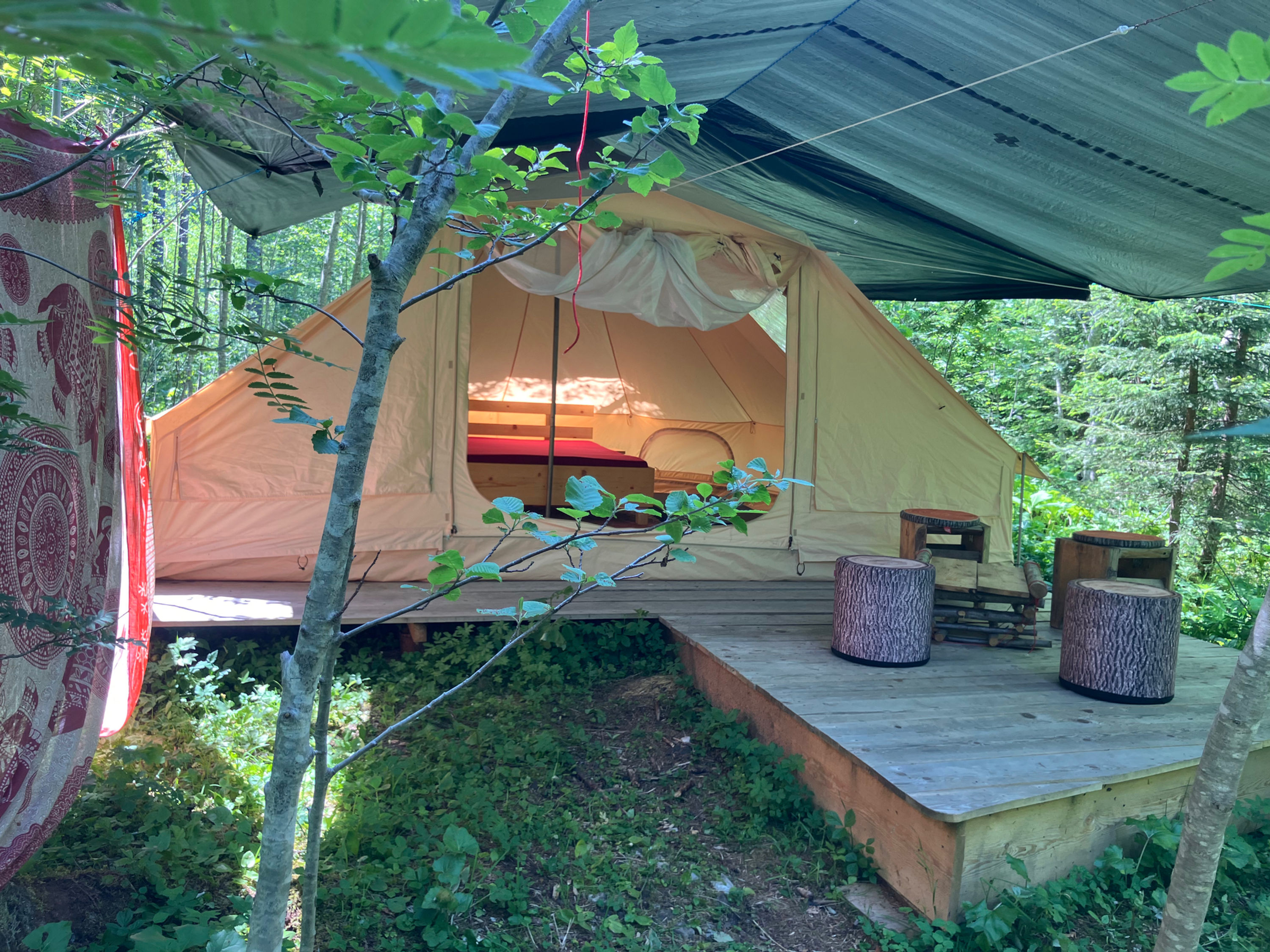 Glämping Zelt