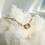 Thumbnail: (防水) Copper小石 (可改短為Choker) | 18KGP NECKLACE