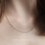 縮圖：(純銀) 偏長 超幼 S Chain | S925 NECKLACE