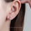 Thumbnail: (純銀) 金/銀 -  Small Star - Huggie | S925 Earring