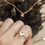Thumbnail: (防水) 橢圓鋯石 Oval Zircon | 18K RING