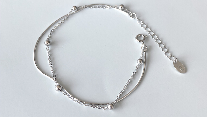 純銀 - Double | S925 Bracelets