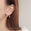 縮圖：(防水)  Pear Huggie | 18KGP Earring