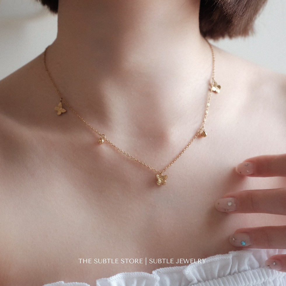 縮圖：(防水) Butter-Fly  | 18KGP Necklace