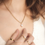Thumbnail: (防水) (金|銀) 珍珠 | 18KGP NECKLACE