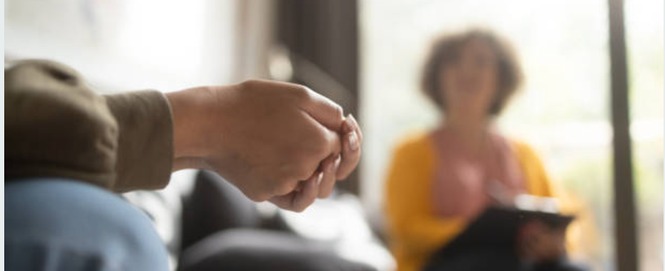 Person taking Individual Therapy session