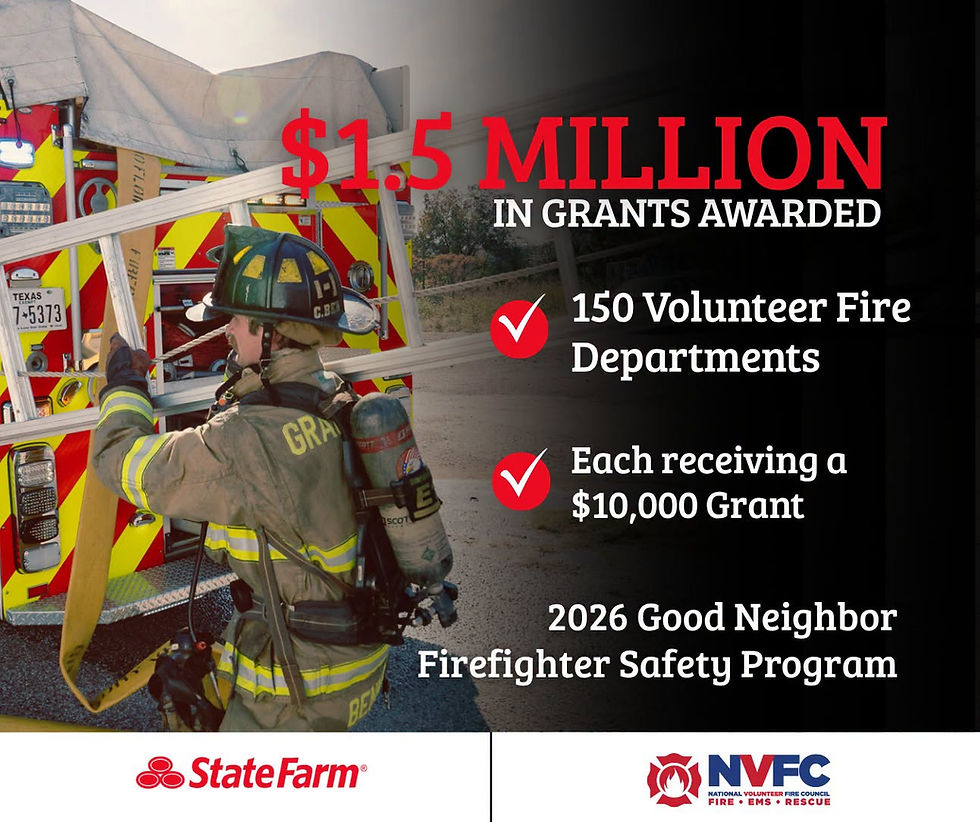 WVFD receives $10,000 grant for equipment