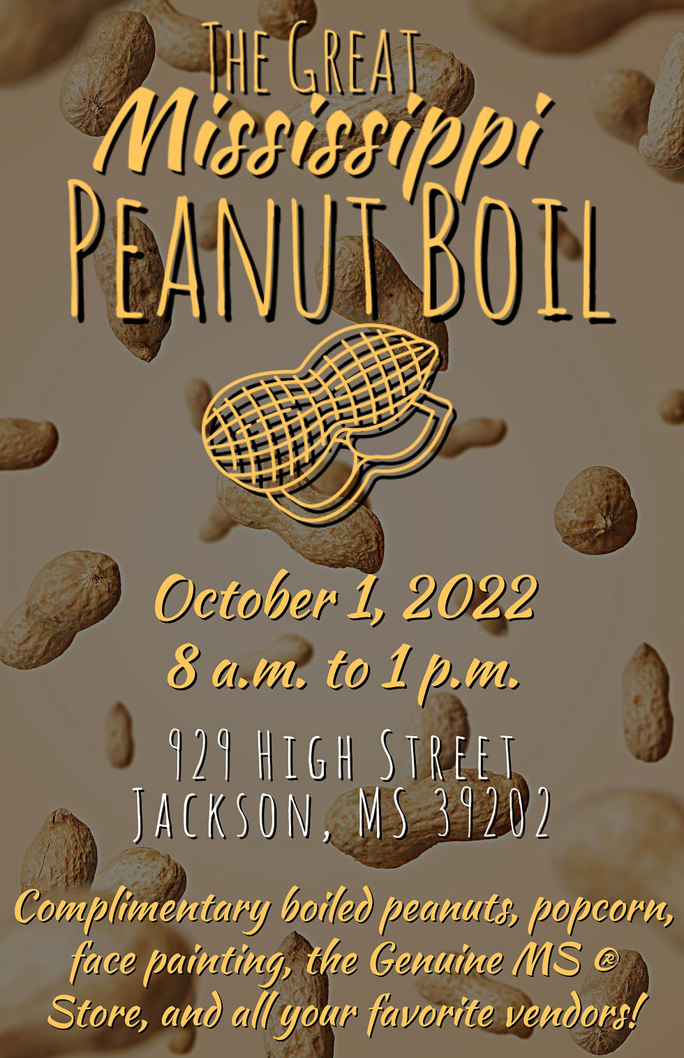 Mississippi Farmers Market Hosts Great Mississippi Peanut Boil Saturday, October 1