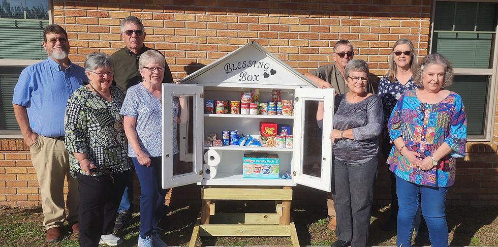 Blessing Box at Mallalieu Methodist Church Brings Help and Hope to Neighbors