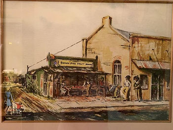 Painter liked old Hazlehurst buildings