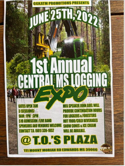 Central MS Logging Expo to be held in Edwards, MS