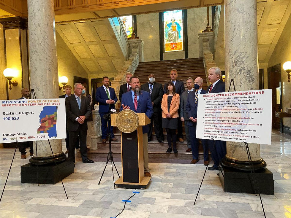 Comm Brent Bailey Announces Completion of Utility Infrastructure Review following 2021 Winter Storm