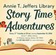 Annie T. Jeffers Library to Launch Story Time Adventures