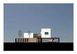 Street elevation of property