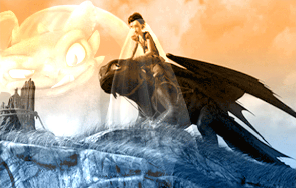How to train my dragon ticket's image