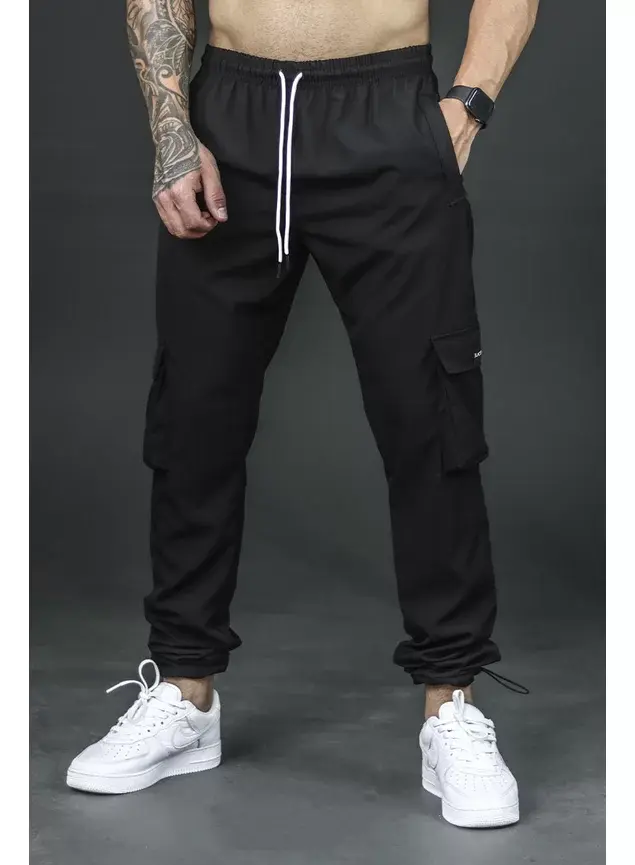 Calça Cargo Black Fire na Other Style