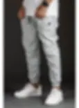 Calça Jogger Tactel Grey Yank na Other Style