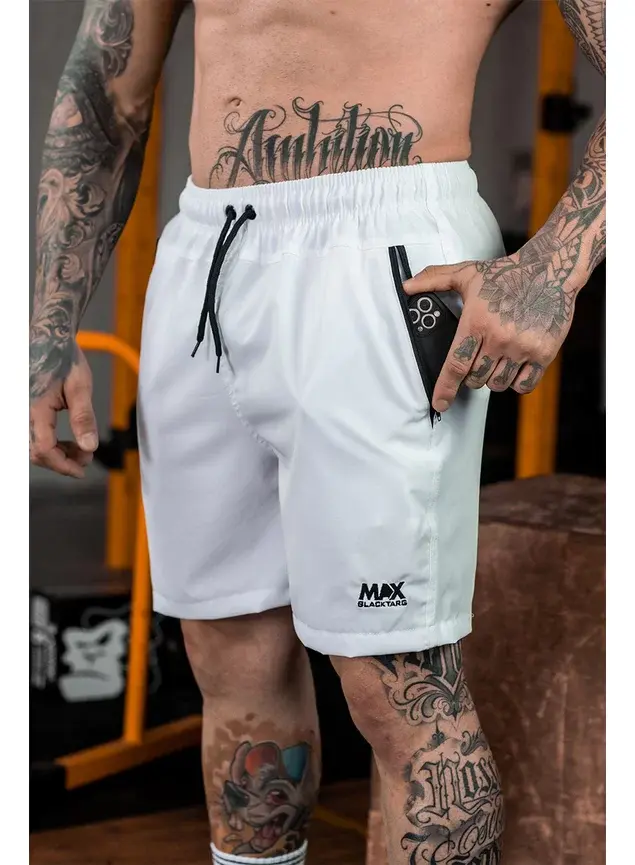 Shorts Max Masculino Brutal Branco na Other Style