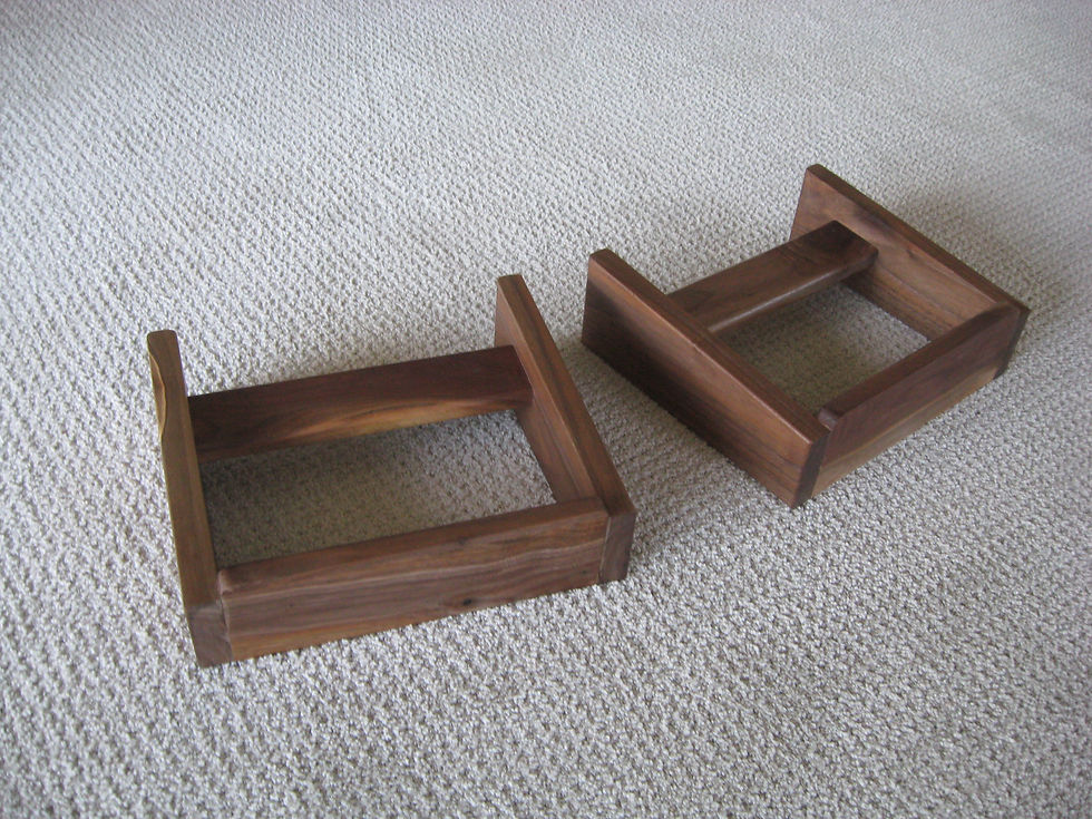 Thumbnail: Speaker Stands for Advent Large - Solid Walnut - Finished, Also Custom Size!!!