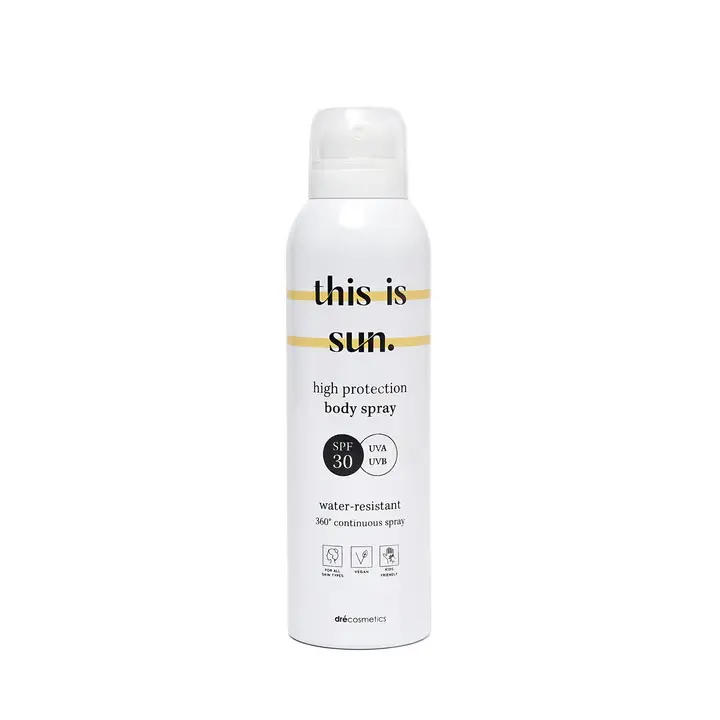 This is sun bodyspray SPF30 150ml
