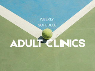 Adult Clinics 2026