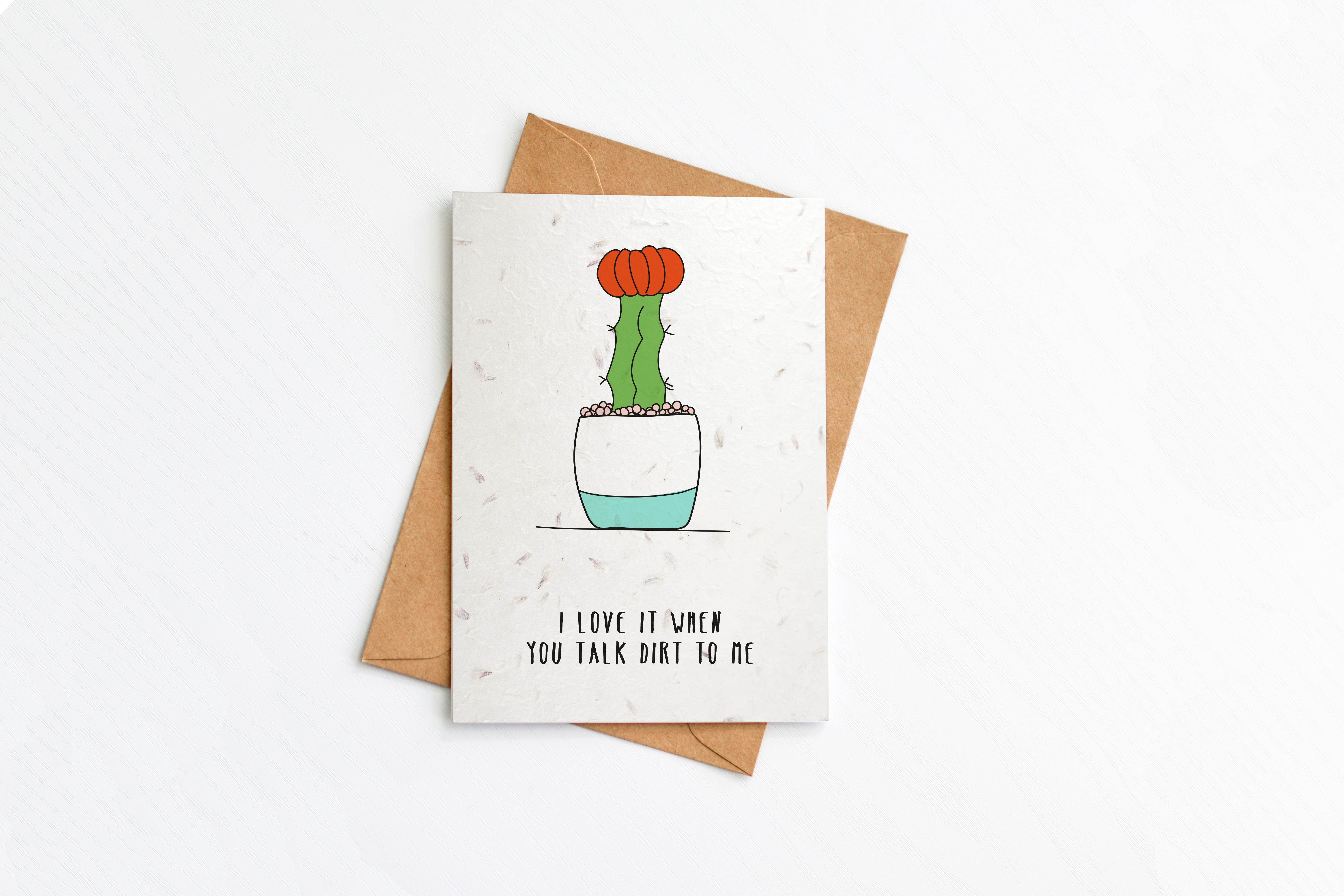 Talk Dirt To Me Card