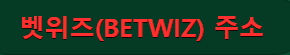벳위즈 뱃위즈 betwiz betwis 