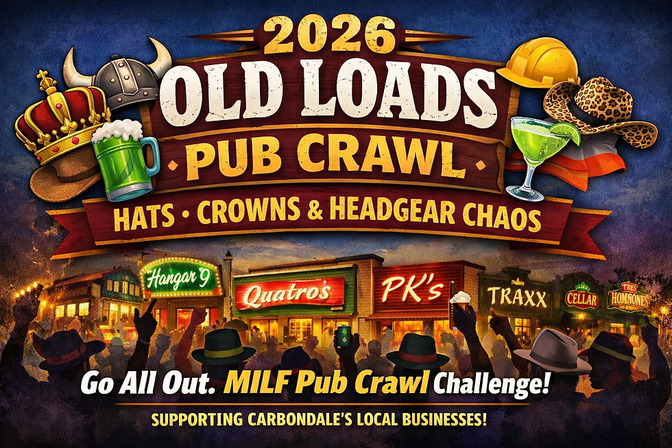 2026 Old Loads Pub Crawl Hats, Crowns & Headgear!