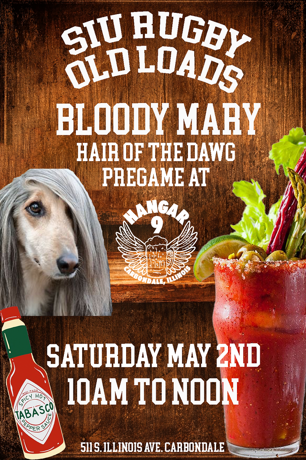 Saturday Morning - Hair of the Dawg Bloody Mary Bar