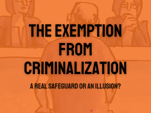 HRLP X LCL report: the exemption from criminalisation