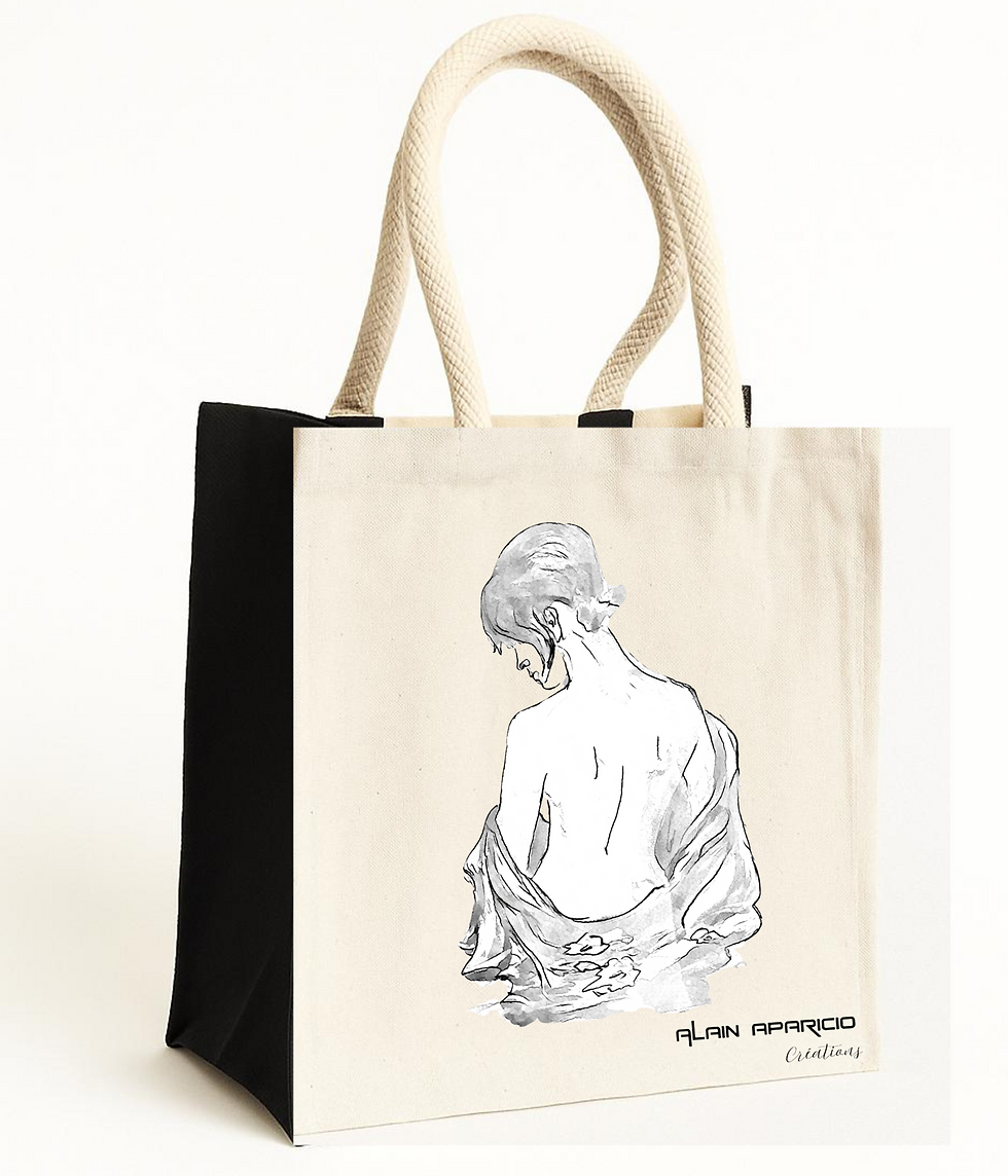 Tote bag "dos nu"
