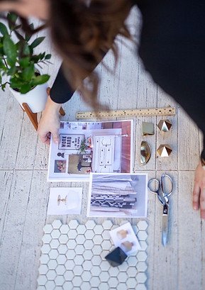 interior design moodboard