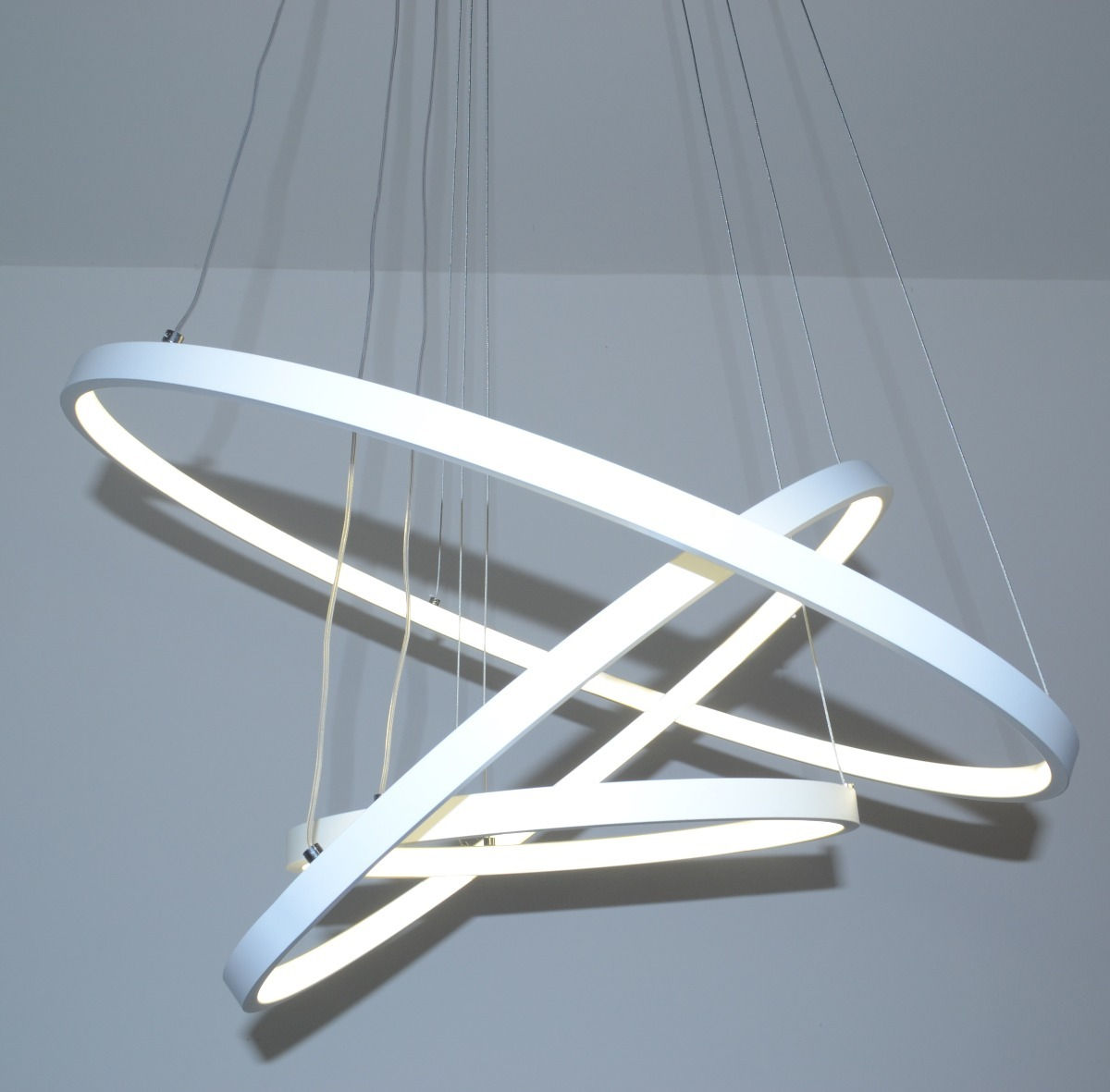 Pendente Lustre Jupiter Led Diâmetro 80cm 50w