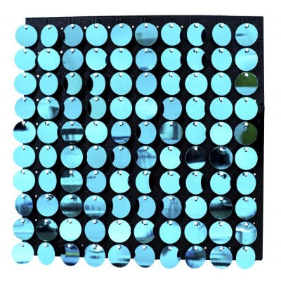 Thumbnail: Backdrop Wall Shimmer Turquoise 8x8ft