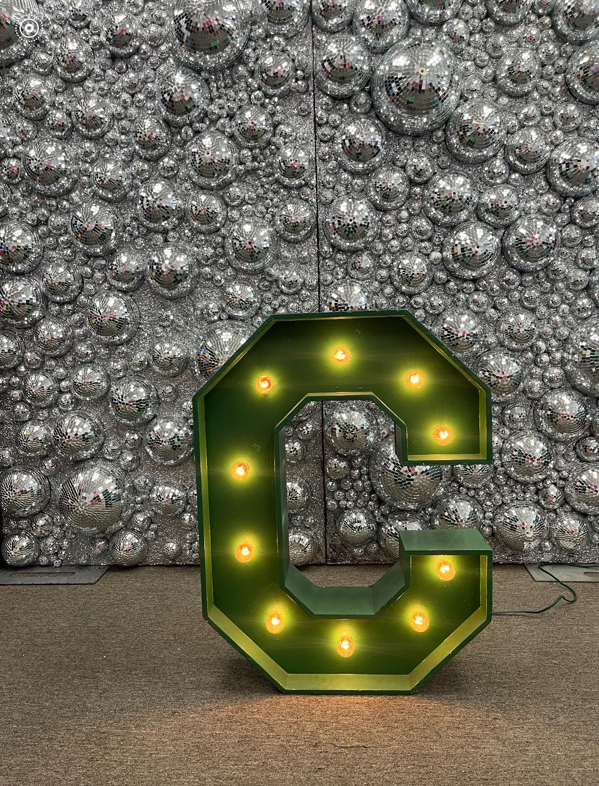 Marquee "C" 3ft Letter